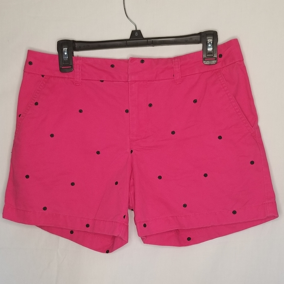 Tommy Hilfiger Pants - Tommy Hilfiger Pink W/ Navy Polka Dots Shorts